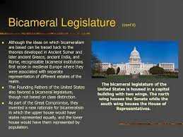 Role of the Bicameral System in Government and Policy Making