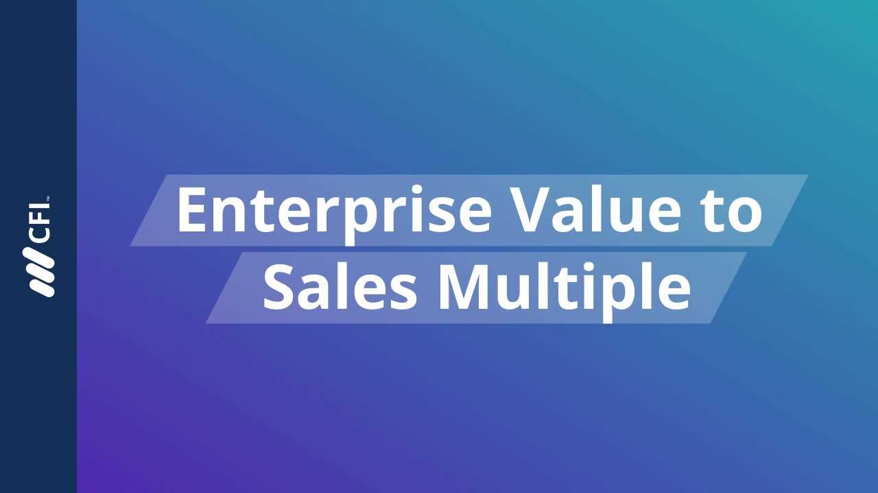 How is Enterprise Value to Revenue Multiple EV/R Calculated?