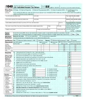 Overview of Form 1040-A U.S. Individual Tax Return
