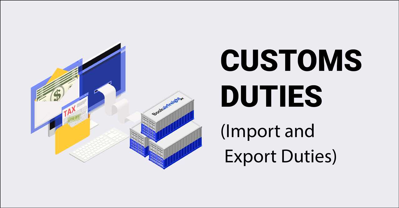 Calculation of Import Duty