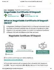 Features of Certificate of Deposit Catname