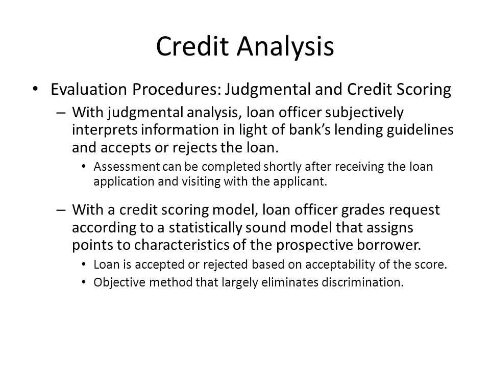 Why is Credit Analysis Important?