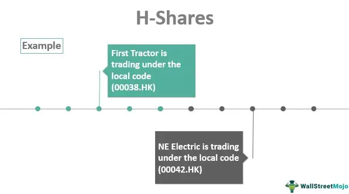 Example of H-Shares in International Markets