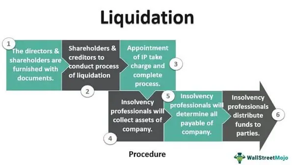 5. Dissolution of the company