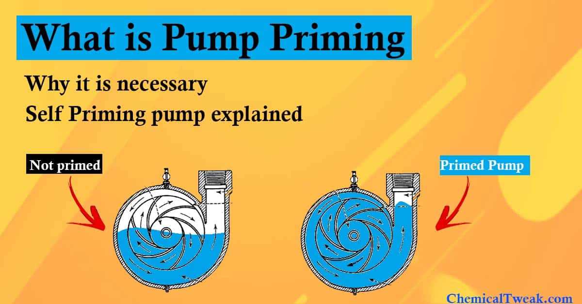 Drawbacks of Pump Priming