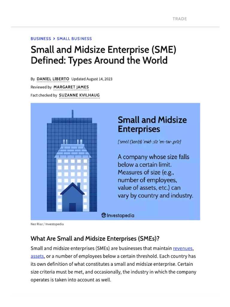 SMEs in North America