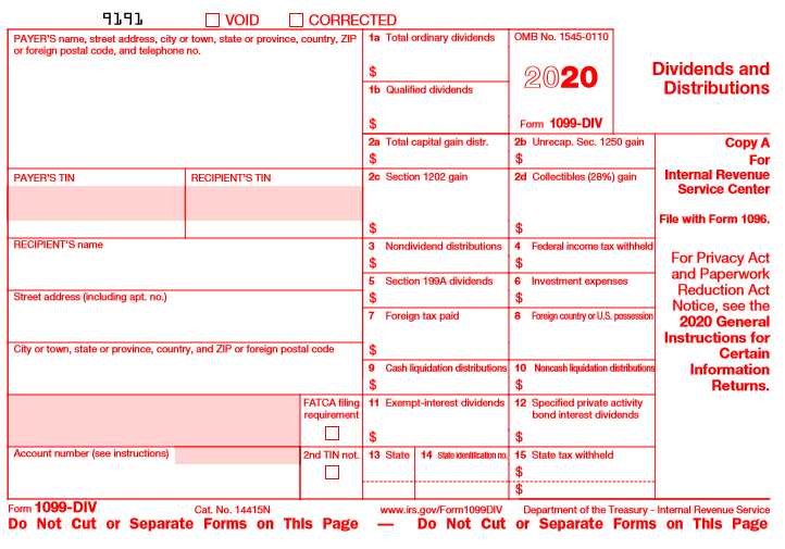 What is Form 1099-DIV?