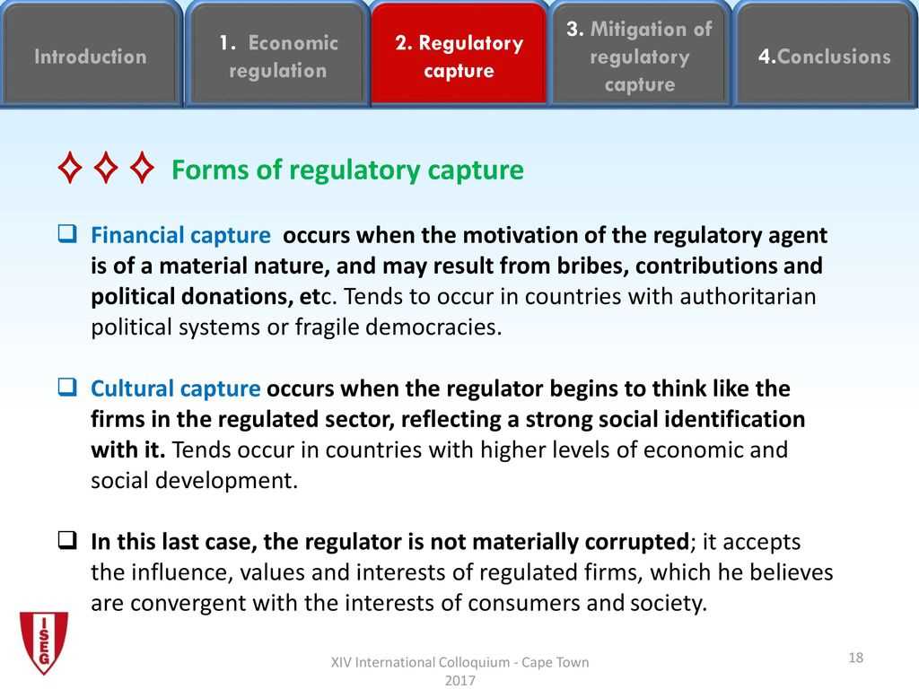 Impact of Regulatory Capture