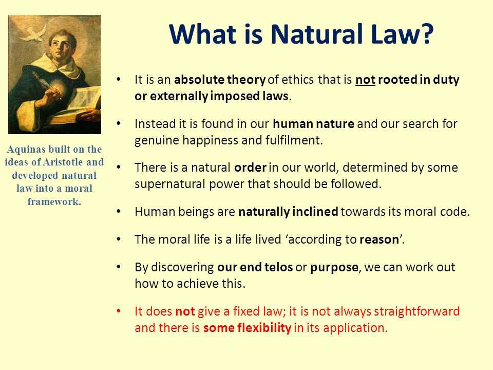 Applying Natural Law in Ethical Decision-Making