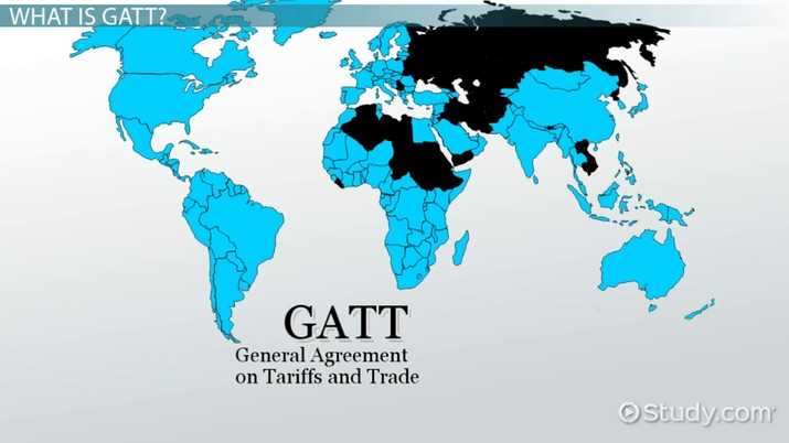 Principles and Objectives of GATT
