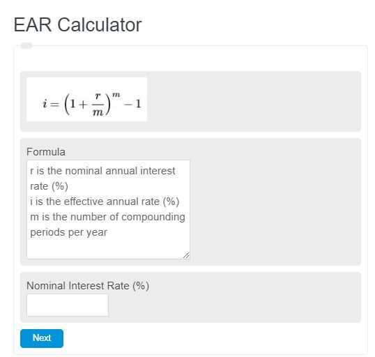 Example of Effective Yield Calculation