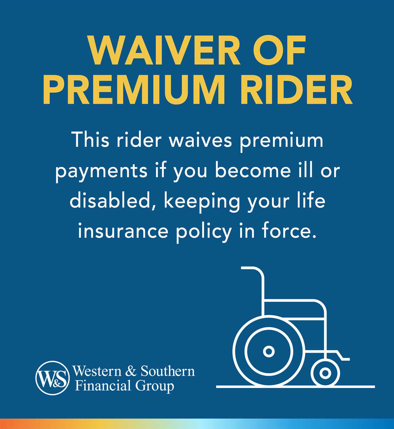 Cost of a Waiver of Premium Rider